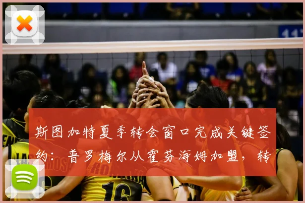 斯图加特夏季转会窗口完成关键签约：普罗梅尔从霍芬海姆加盟，转会细节与球队战术影响分析